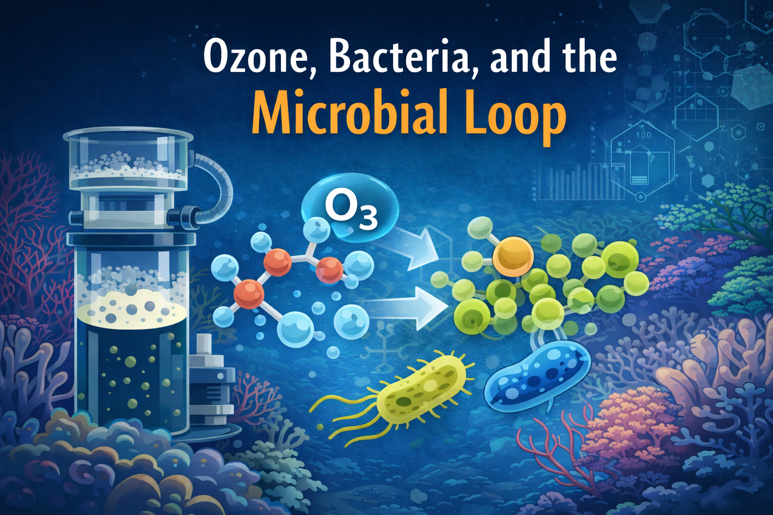 Ozone, Bacteria, and the Microbial Loop. What Really Happens to Dissolved Organics in a Reef Tank